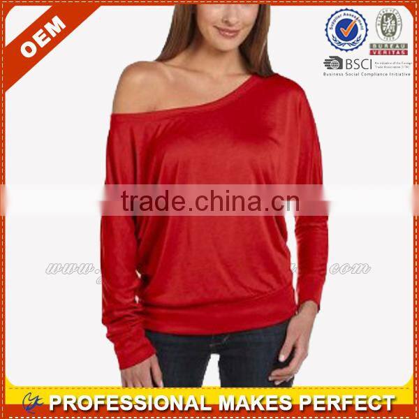 Round Neck Fashion Batwing Sweater