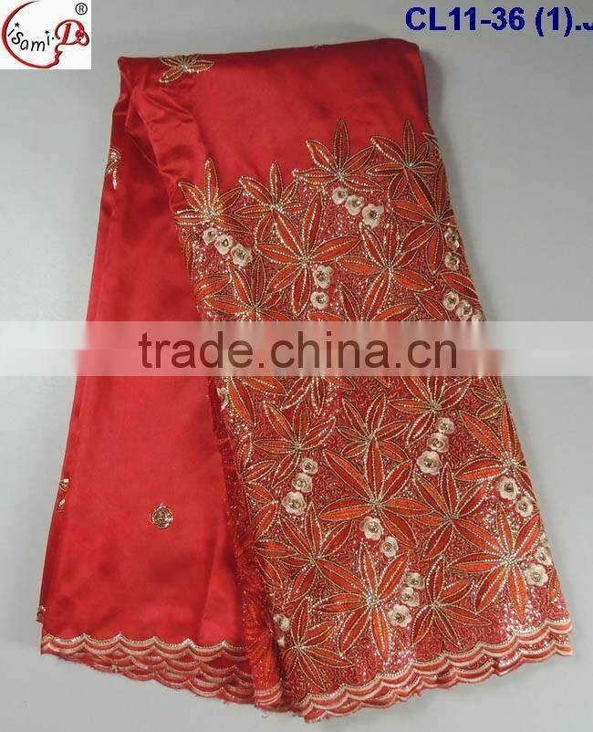 Chowleedee CL11-36 Wholesale good quality african george lace fabic for sale