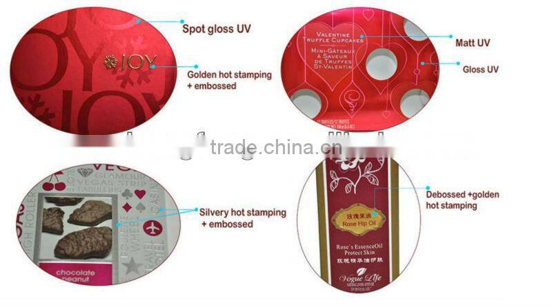 cookies paper box with window PVC