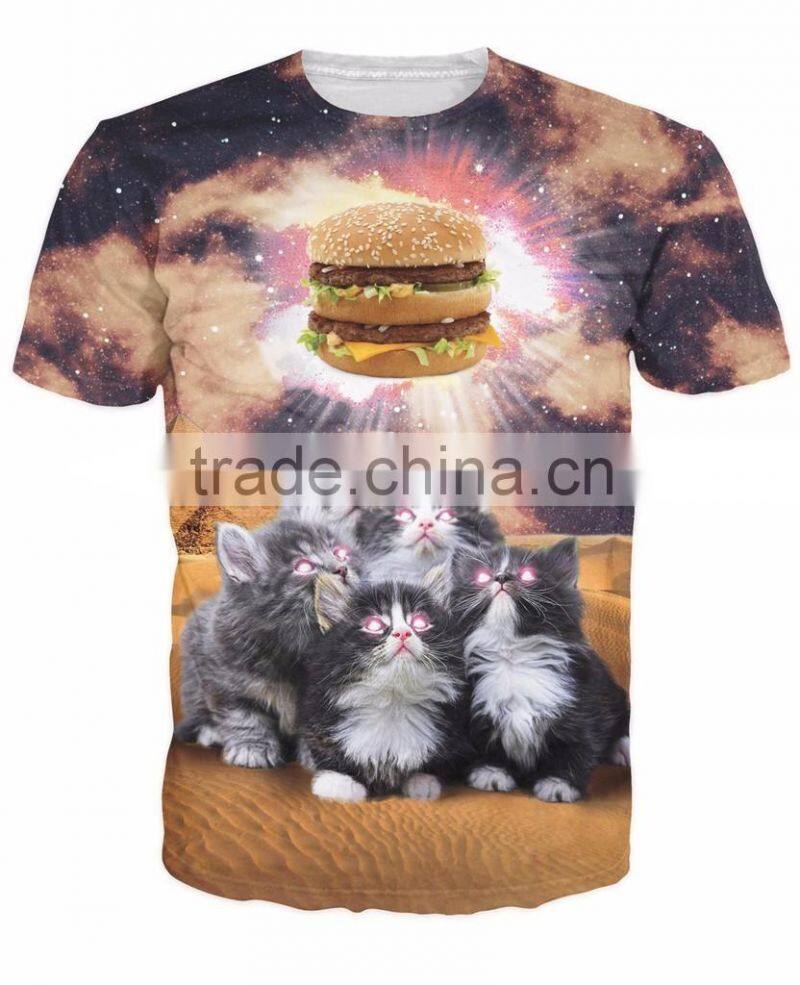 slim fit t shirt fashion plain no brand t-shirt 3d t shirt screen printing