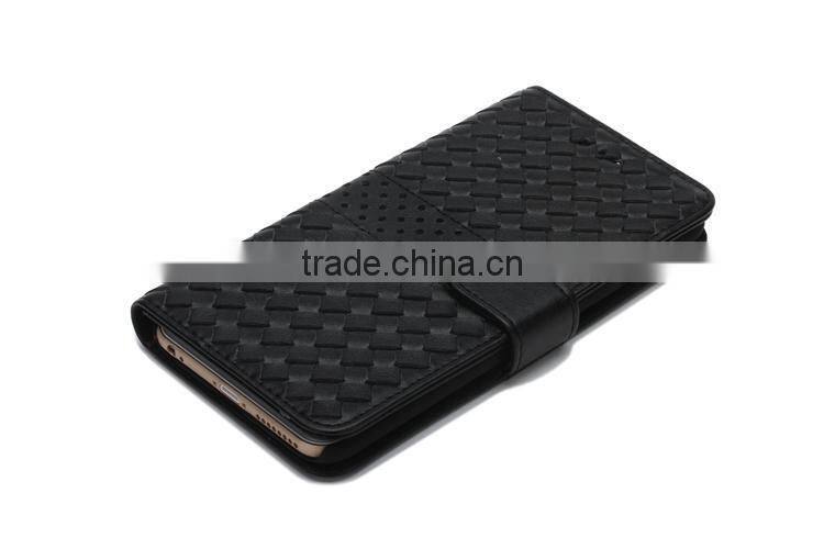 High Quality Mobile Phone Leather Case For Tables,Woven Pattern Fancy Wallet Leather Case For samsung Galaxy Tab