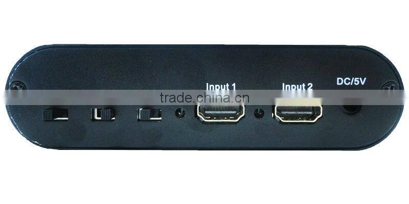 HDMI to VGA+YPBPR Muli-media Switcher