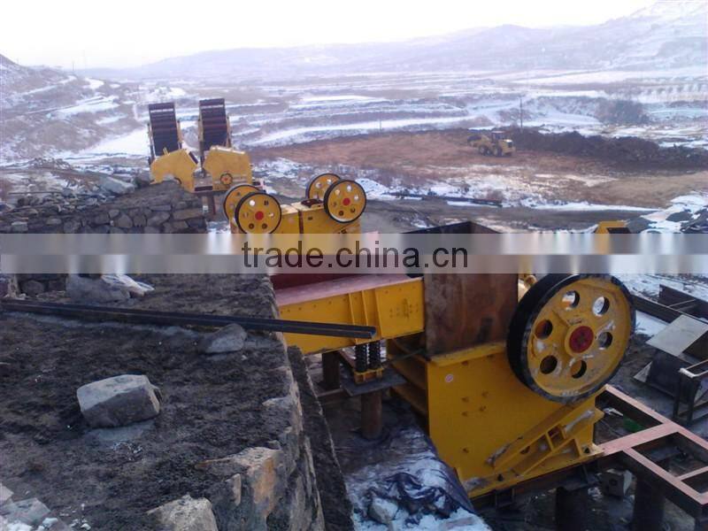 2014-2015 Best Selling Stone Jaw Crusher Over load protection