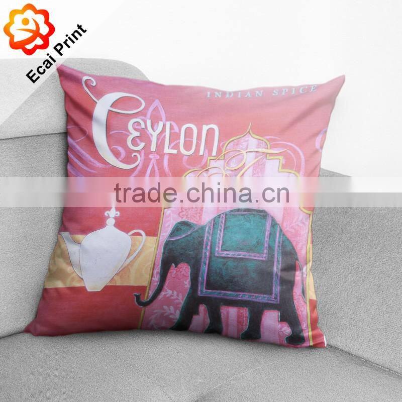 comfortable special polyester digital printing Cushion Cover with pattern