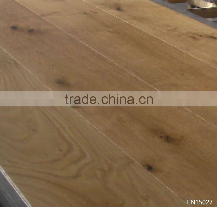 Best Quality 260mm Wide Plank Brushed Oak Timber Engineered Flooring