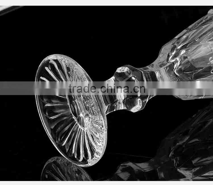 Machine made personalized clear 210ml champagne glass