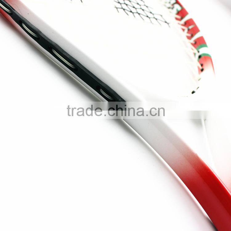 Tennis racquet with strong custom tennis racket grips