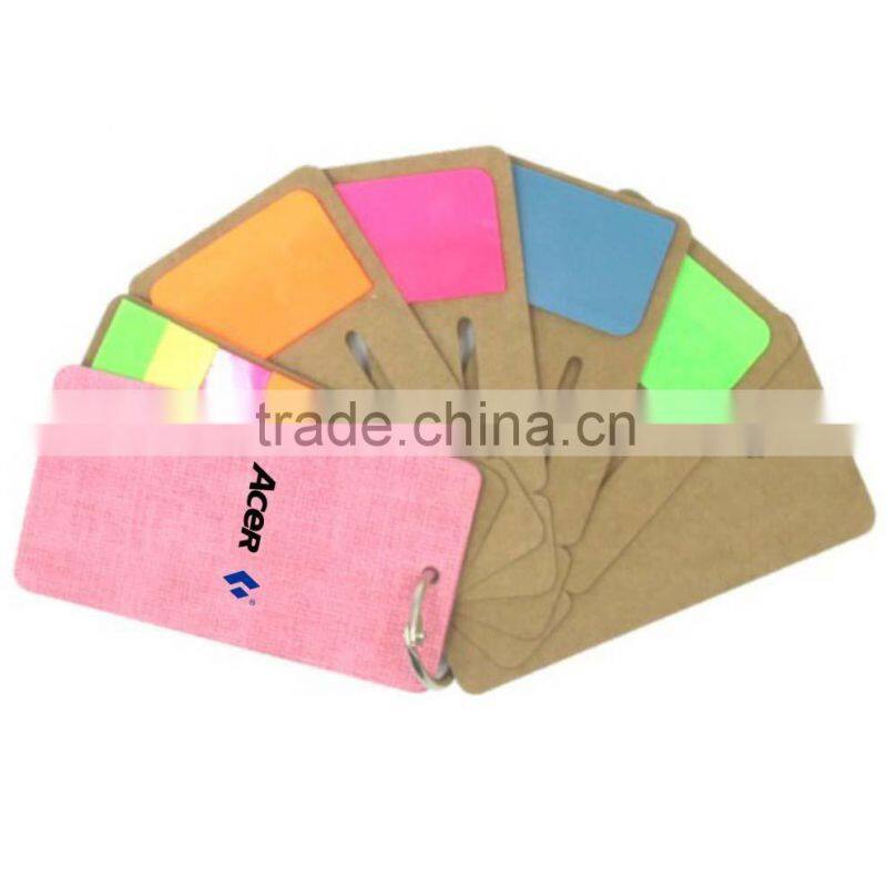 2015 HOT SALE BOOKMARK WITH PET STICK NOTES