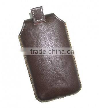 Cow leather bag for cell phone SCC-005