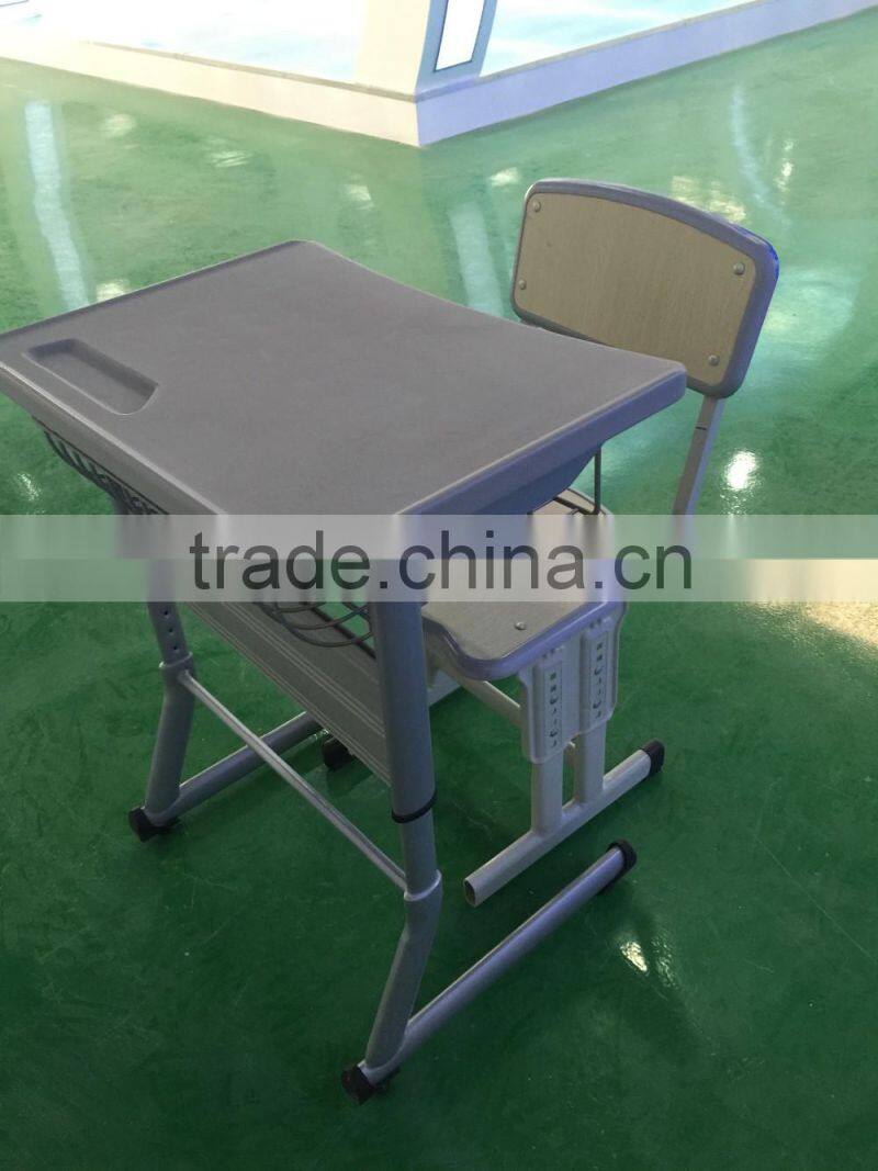 folding school desk adjustable school desk and chair modern school furniture HXZY049