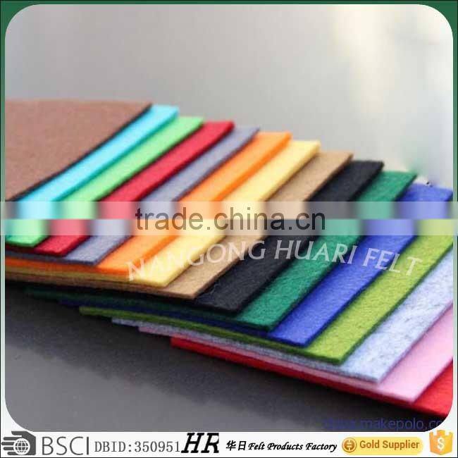 colorful 3mm craft felt
