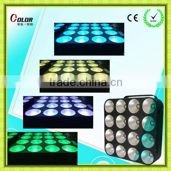4x4 decorative lighting fixture 30w RGB COB LED blinder
