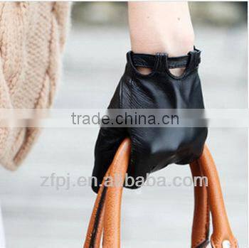 China beauty crafted super soft lamb skin gloves