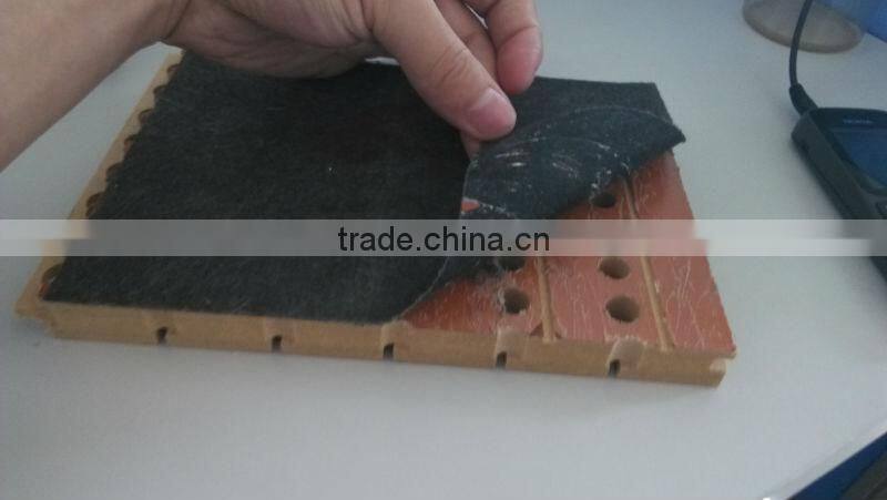 melamin and veneer plate/ mdf wall panel/ mdf acoustic ceiling board/