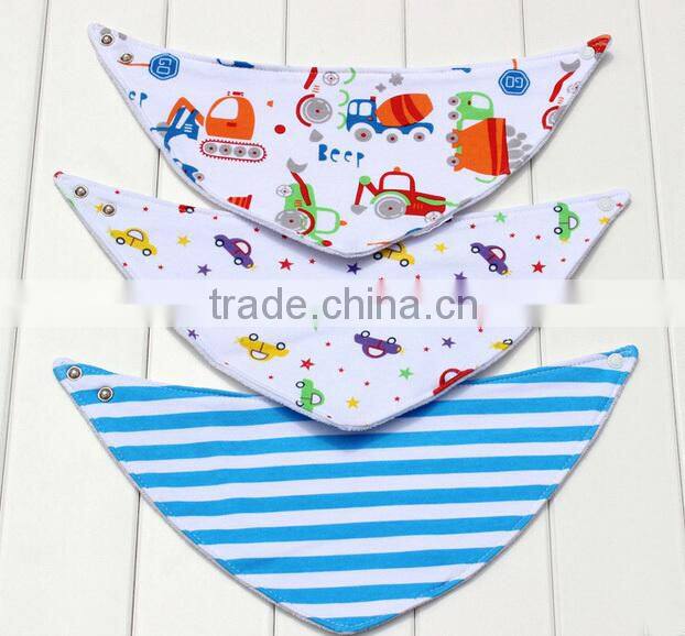 baby bib cotton jersey soft bib made in china cotton toddle scarf baby jersey adjustable bib middle color