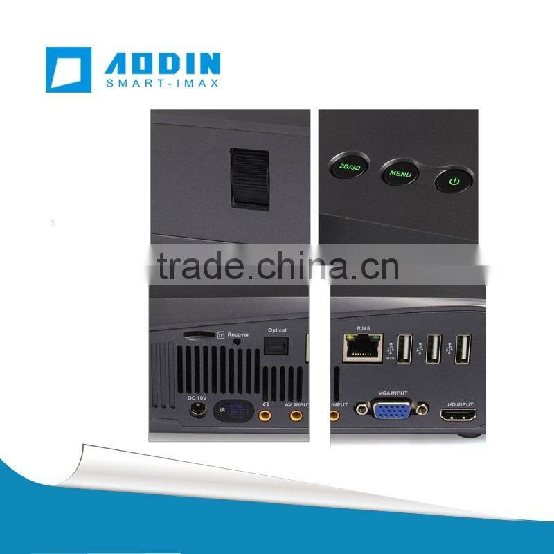 TV/USB/HDMI/VGA home theater led Projector exceed DLP PROJECTOR Aodin S308 D01