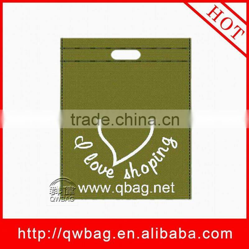 die cut Ultrasonic non woven bag for promotion bag making machine non-woven