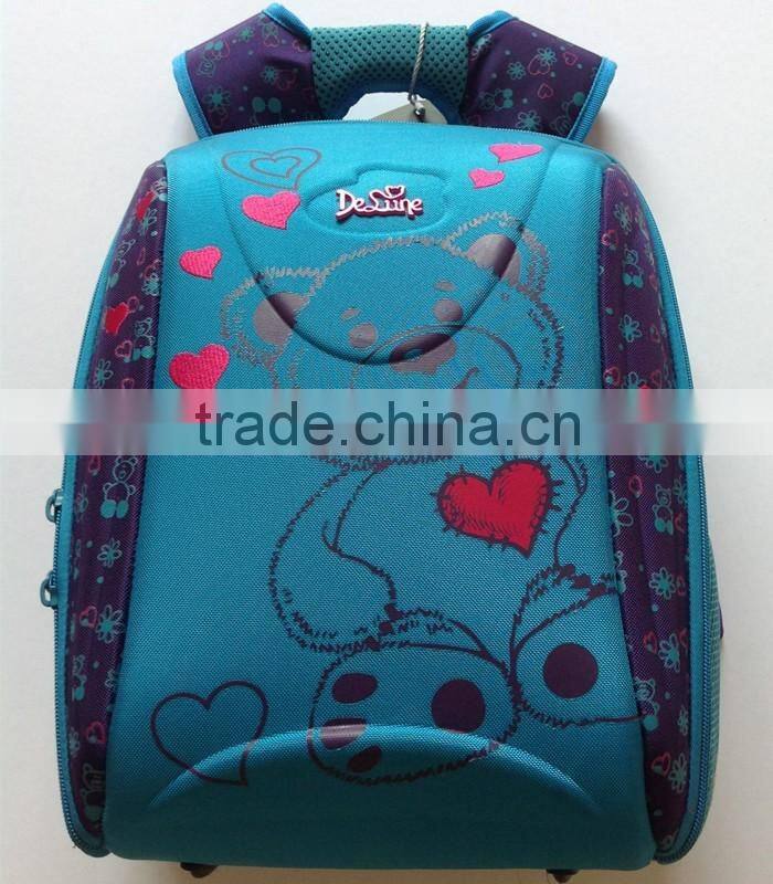 Delune wholesale school bags for girls cheap school backpack