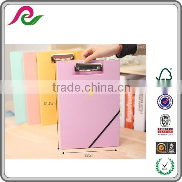 Custom made A4 plastic file folder binder