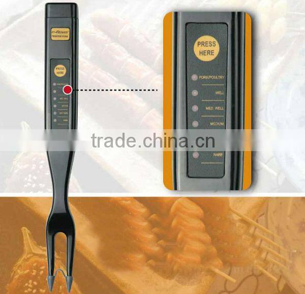 BBQ Barbecue Fork Digital Meat Thermometer Turkey Thermometer