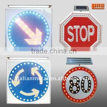 Road safety reflective material reflective led traffic signs