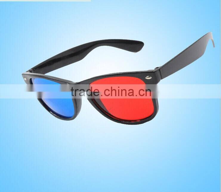 red blue 3 d glasses 3 d eyes storm video glasses 3 d TV manufacturers supply