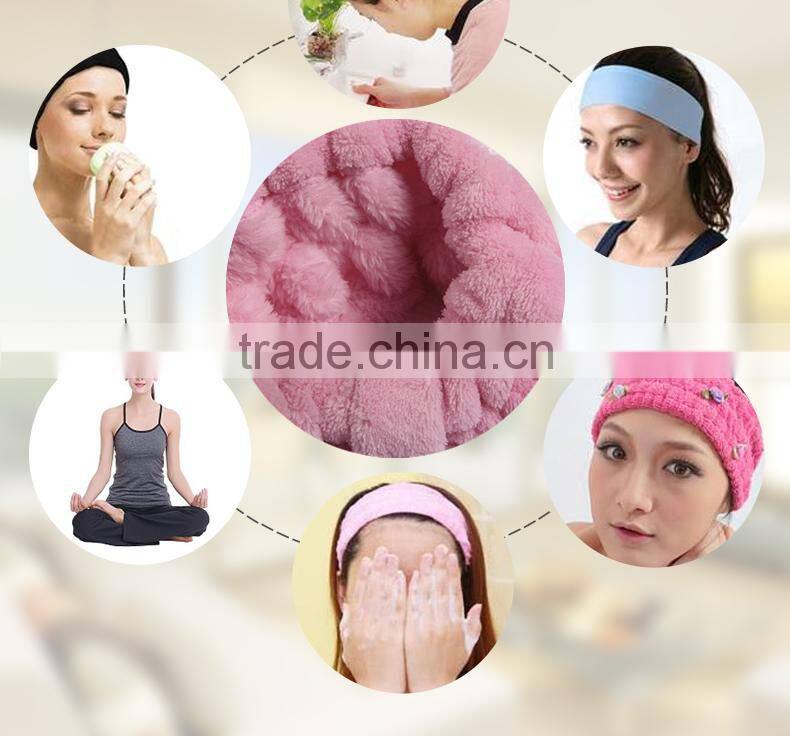 pink cute girl knit headbands wholesale