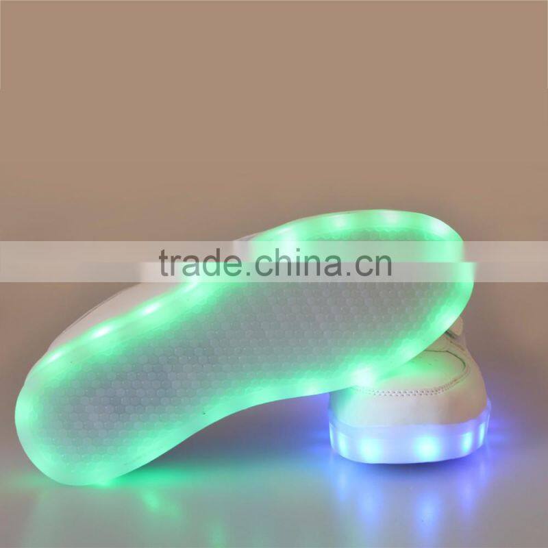 simple design led light up slip-on casual shoes for kids summer camp casual shoes for kids JK-007