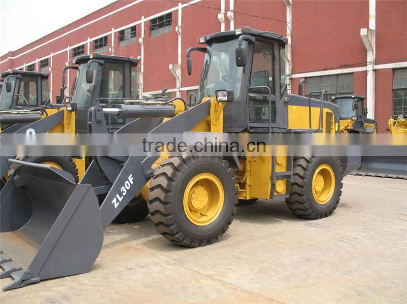 Hot sale wheel loaders ZL30,3000 kg front loader