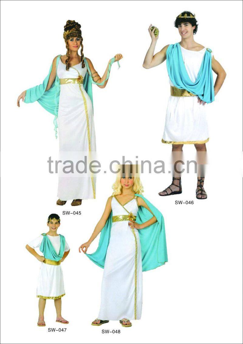 Wholesale new design Roman goddess cosplay costume