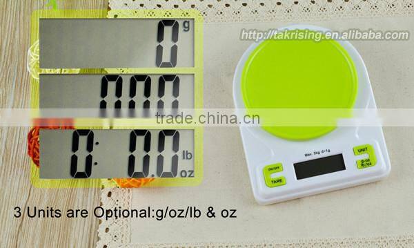 Hot Colorful Plastic Digital Fruit Scale