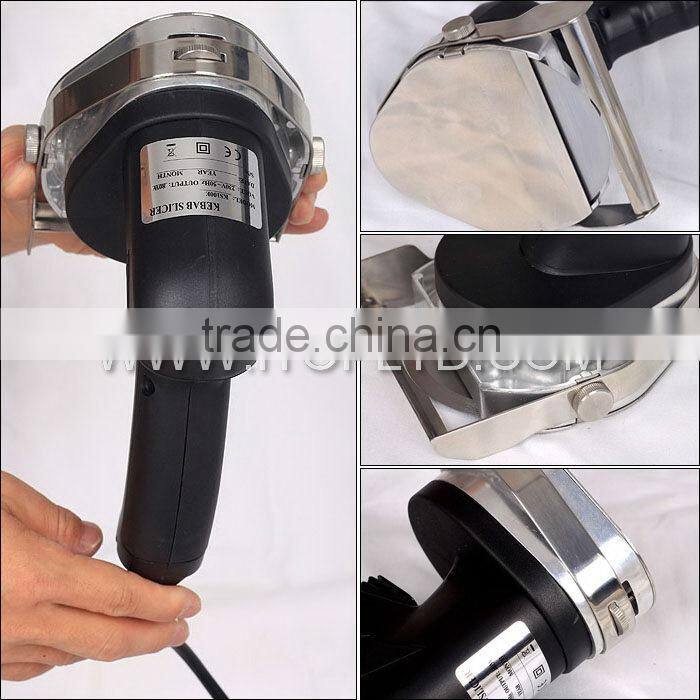 electric manual shawarma cutting