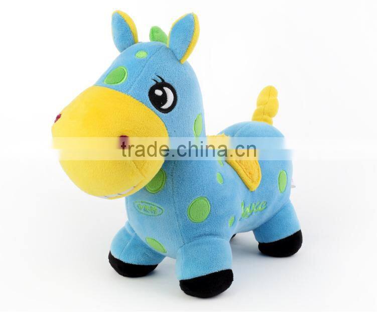 Plush stuffed animal horse toy(JH1101)