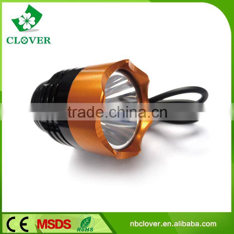 Aluminum alloy material 10W 20000 lumen led bicycle light rechargeable
