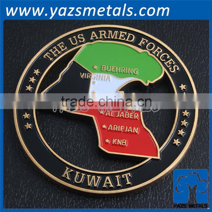 Low price metal customised metal singapore souvenir coin