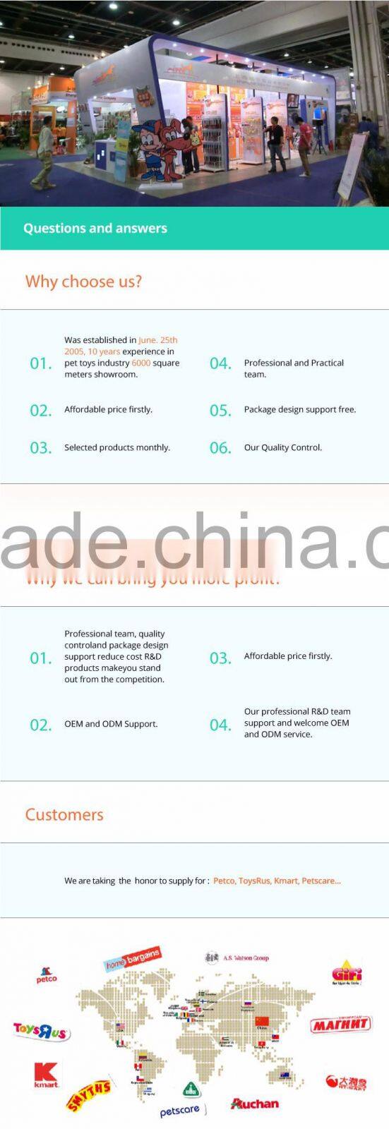 Rubber Fetch Dog Chew Toy Tumbell Training Toy