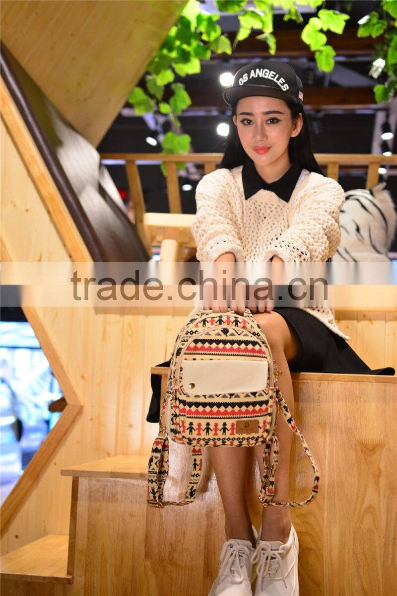 Fashionable lady's bags in new design women backpack