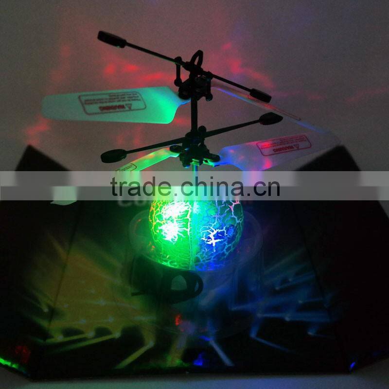 Colorful beauty LED light small electric vehicle 6-axis gyro rc quadcopter