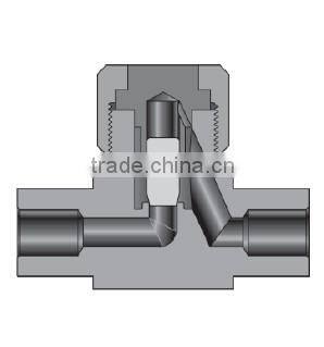 316SS Instrument Check Valve 8mm Mini Check Valve
