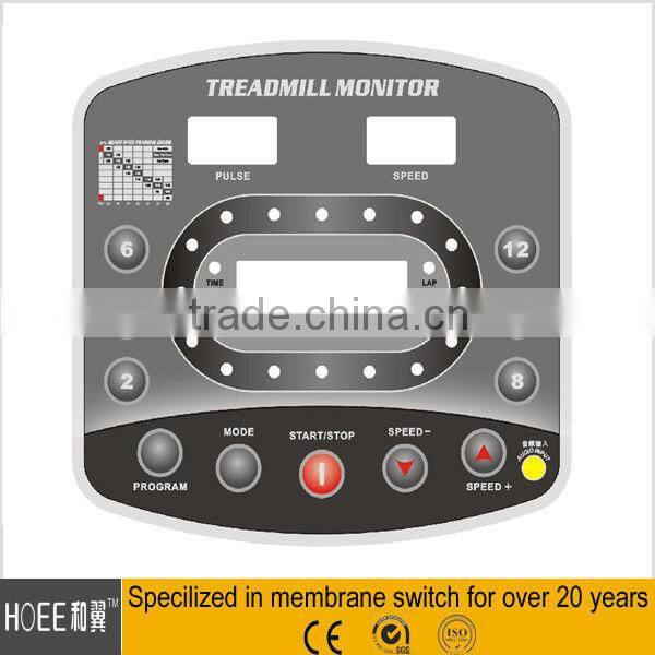 beautiful design self adhesive plastic graphic overlay