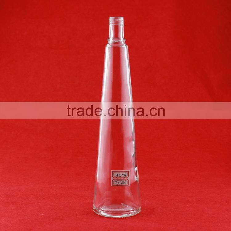 grey frosted glass bottle 750ml soda water glass bottle glass oil vinegar bottle