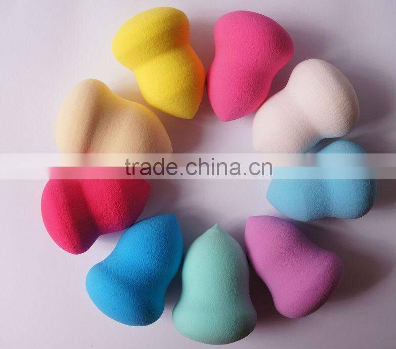 Non latex colorful foundation sponge make up sponge
