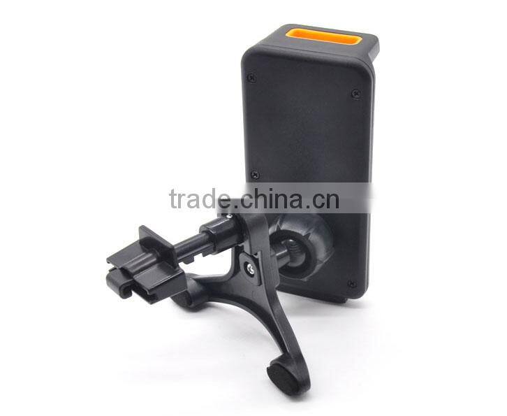 Customized logo car air vent telescopic phone bracket for iphone