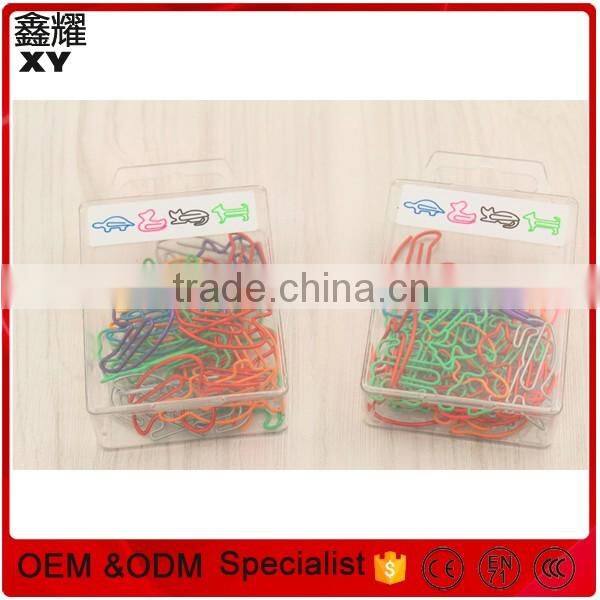 Colorful number shapes clip cheap stationery yes shape paper clips