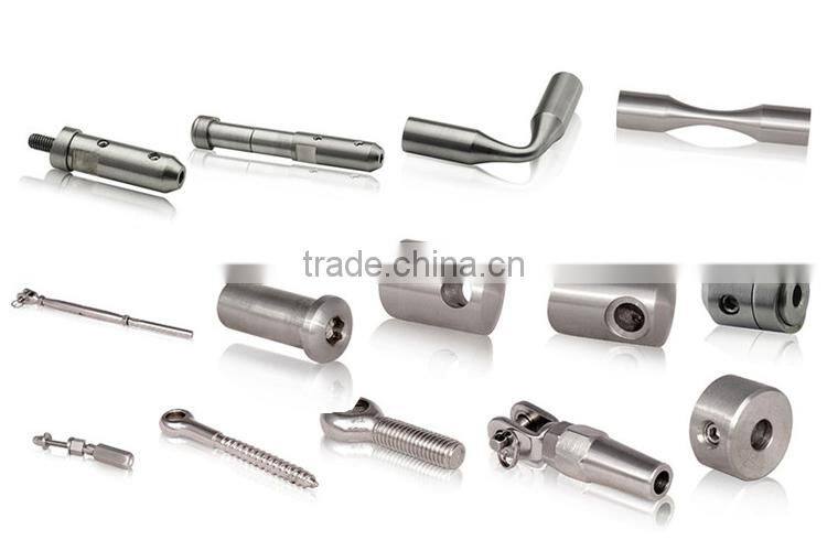 Railing SS304 hotel coating wire clamp Swageless terninal