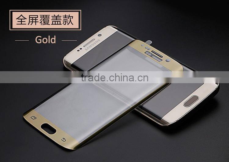 3D 9H Full Cover Tempered Glass Screen Protector for Samsung Galaxy S6 Edge Plus