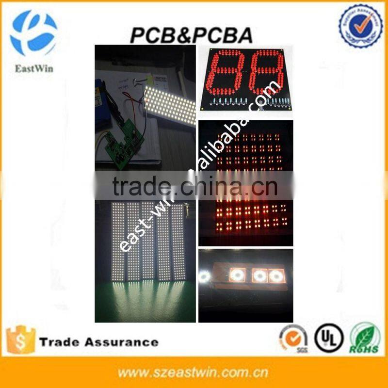 Fr4 or Aluminum base material light assembly led pcb