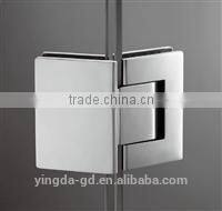 zinc alloy or ss304,ss201 bathroom door hinge to clamp glass door