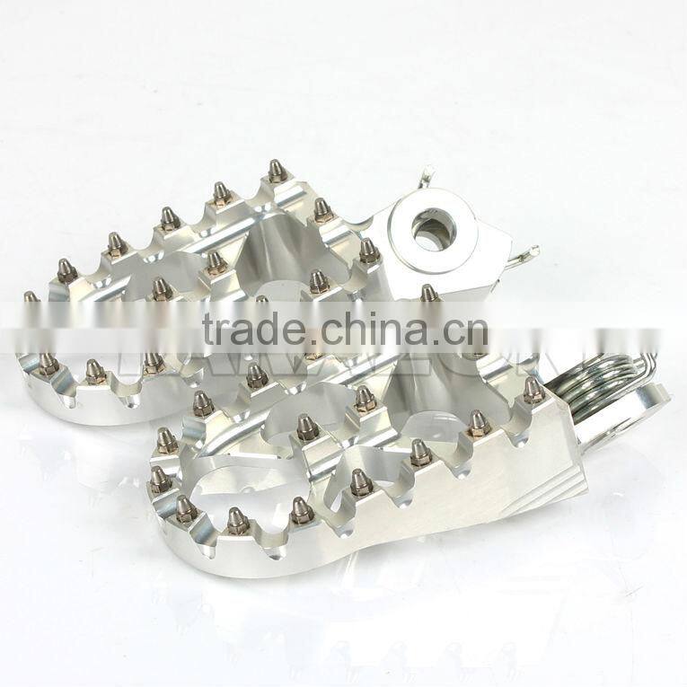 Suzuki RMZ450 CNC Aluminum Motocross Footpegs Footrest Foot peg