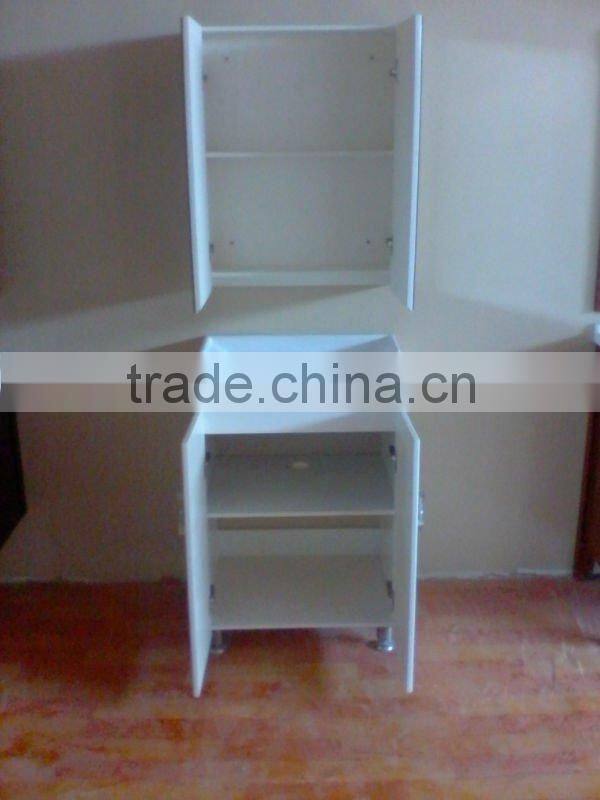 PVC/MDF bathroom vanity/furniture/cabinets for Europe market morden design